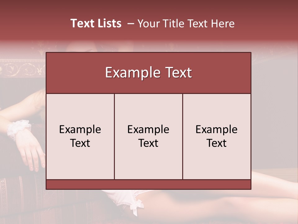 Young Darkness Emotion PowerPoint Template