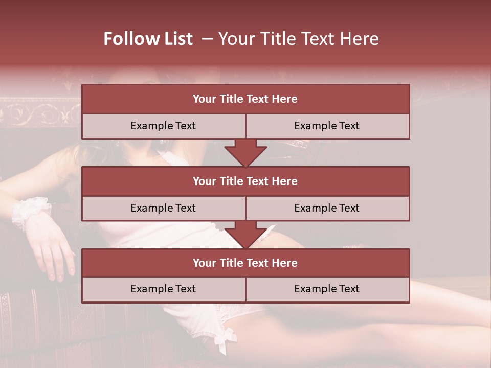 Young Darkness Emotion PowerPoint Template