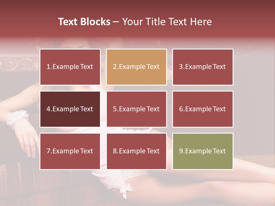 Young Darkness Emotion PowerPoint Template