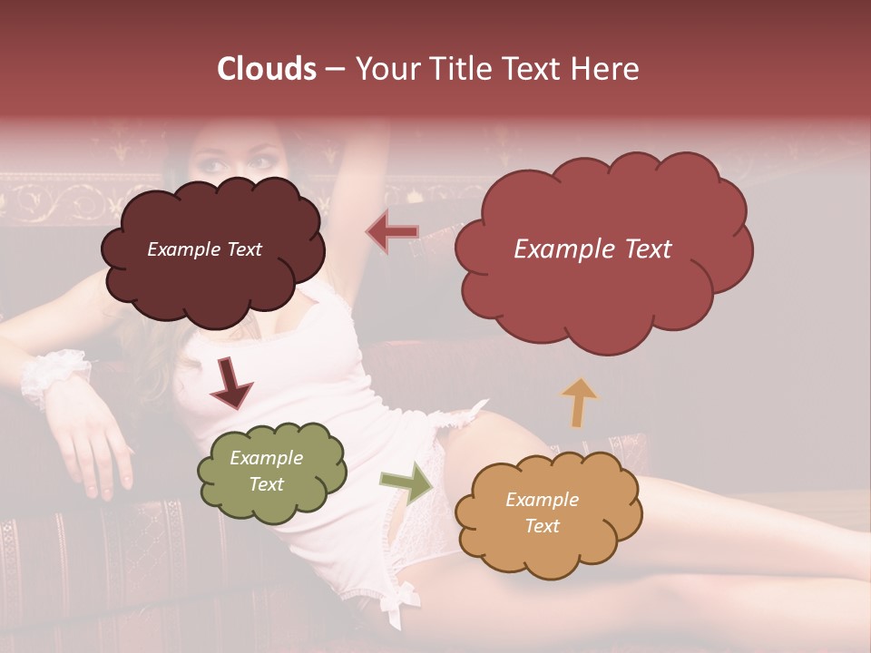 Young Darkness Emotion PowerPoint Template