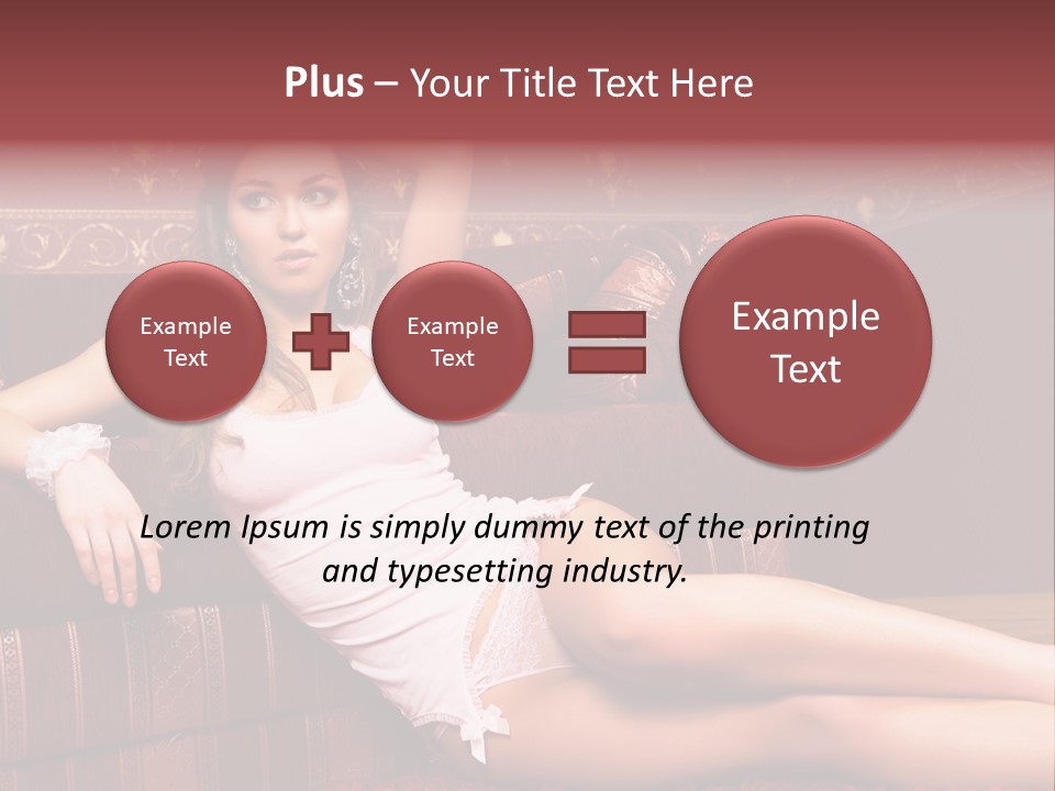 Young Darkness Emotion PowerPoint Template