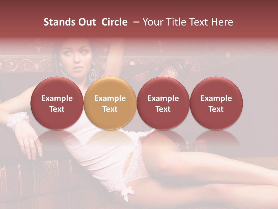 Young Darkness Emotion PowerPoint Template