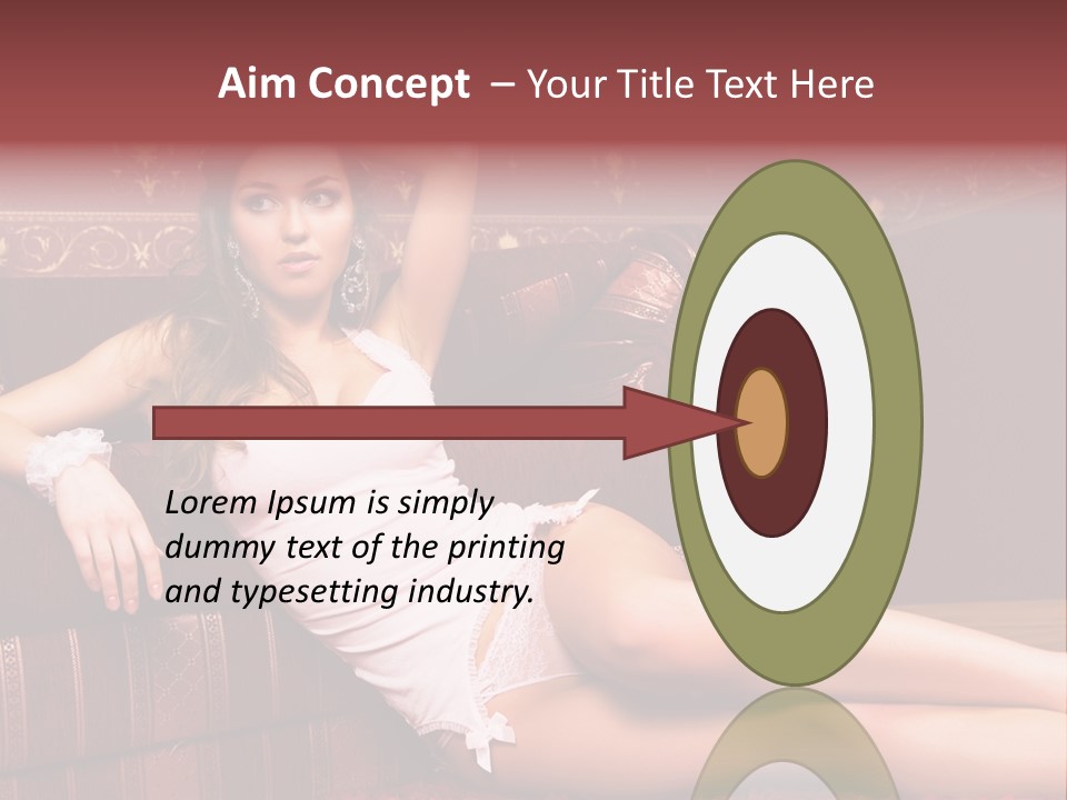 Young Darkness Emotion PowerPoint Template