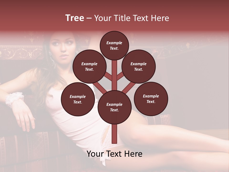 Young Darkness Emotion PowerPoint Template