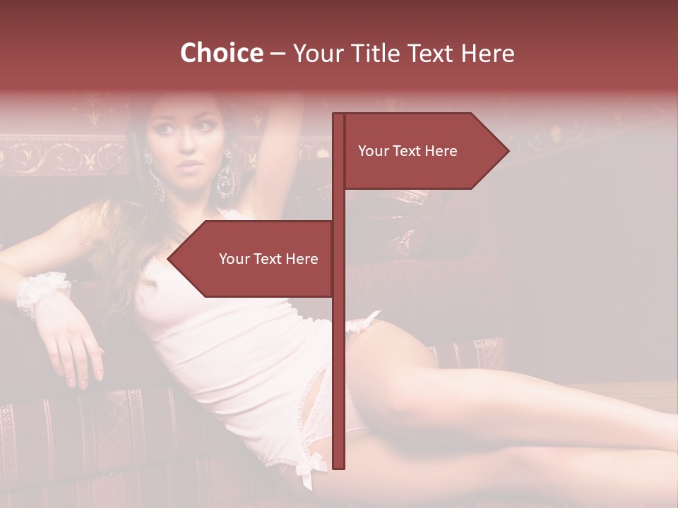 Young Darkness Emotion PowerPoint Template