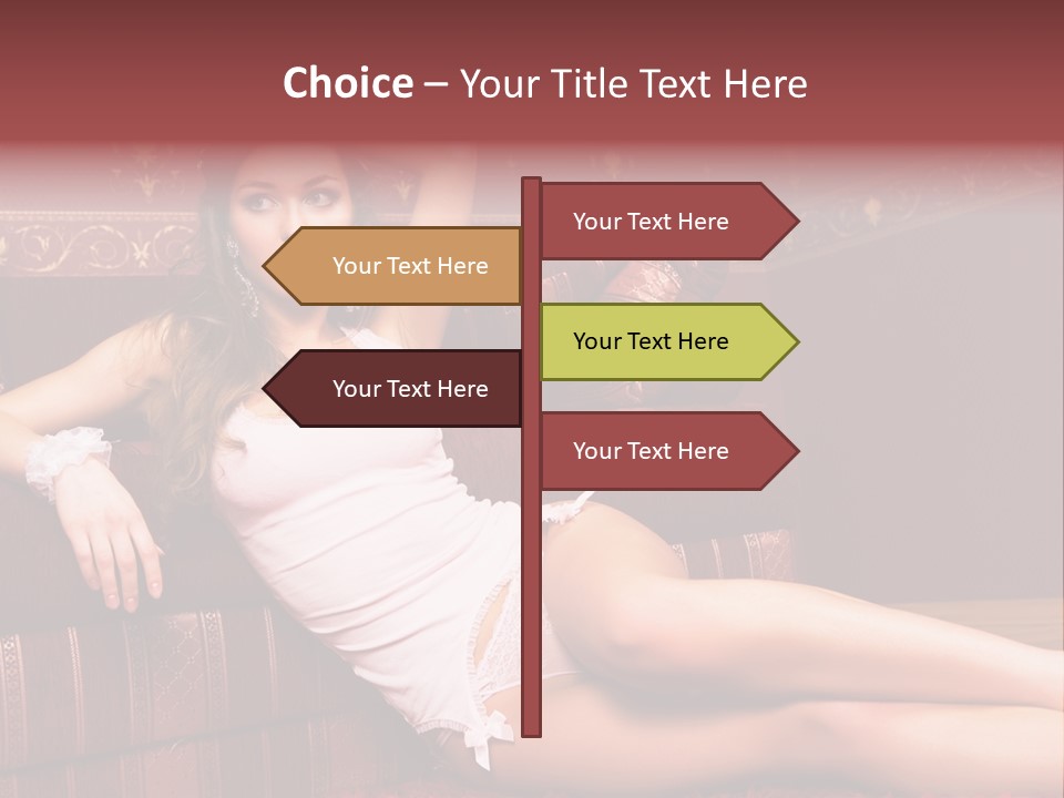 Young Darkness Emotion PowerPoint Template