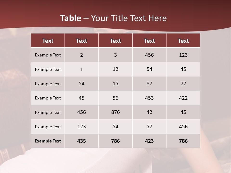 Pink Woman Face PowerPoint Template