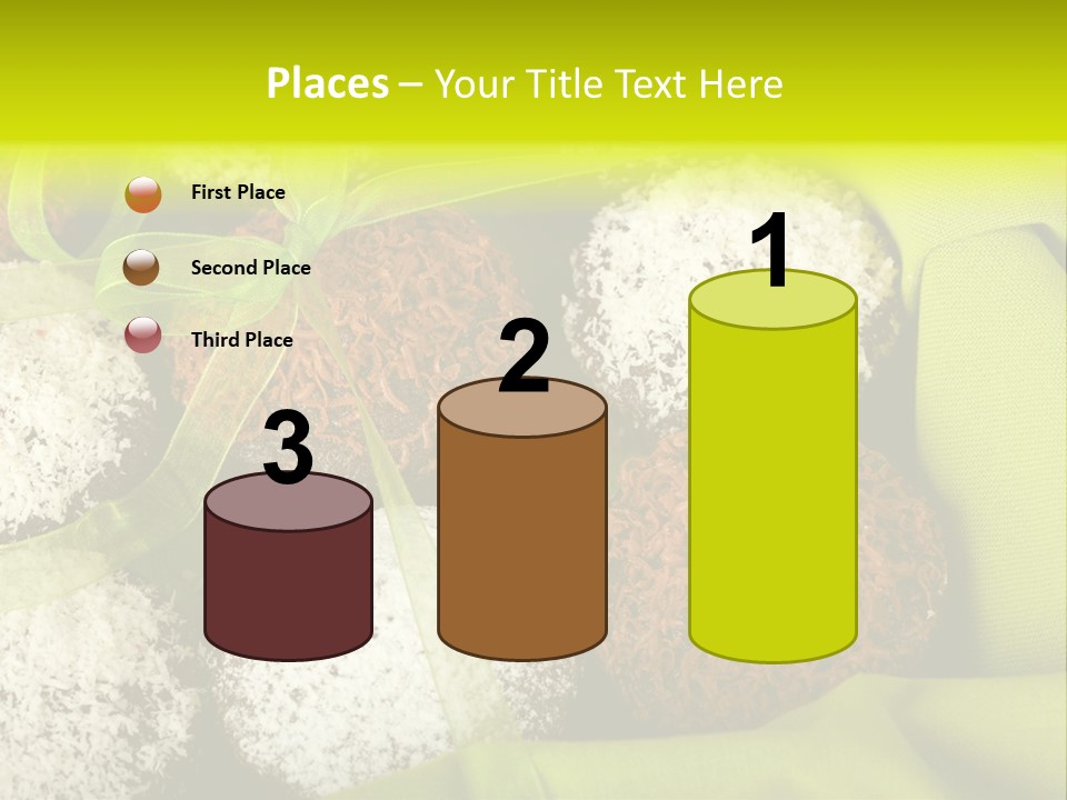 Confectionery Chip Stack PowerPoint Template