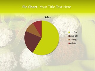 Confectionery Chip Stack PowerPoint Template