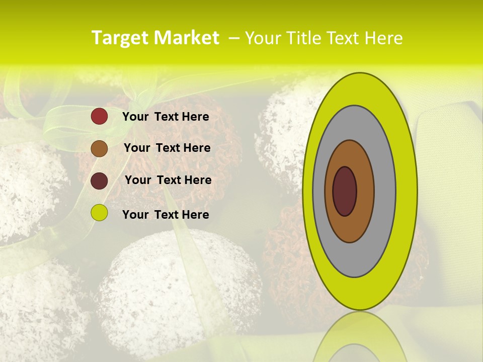 Confectionery Chip Stack PowerPoint Template