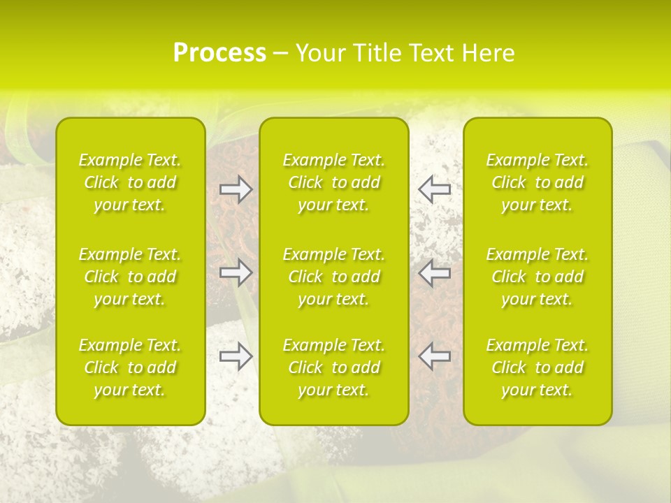 Confectionery Chip Stack PowerPoint Template