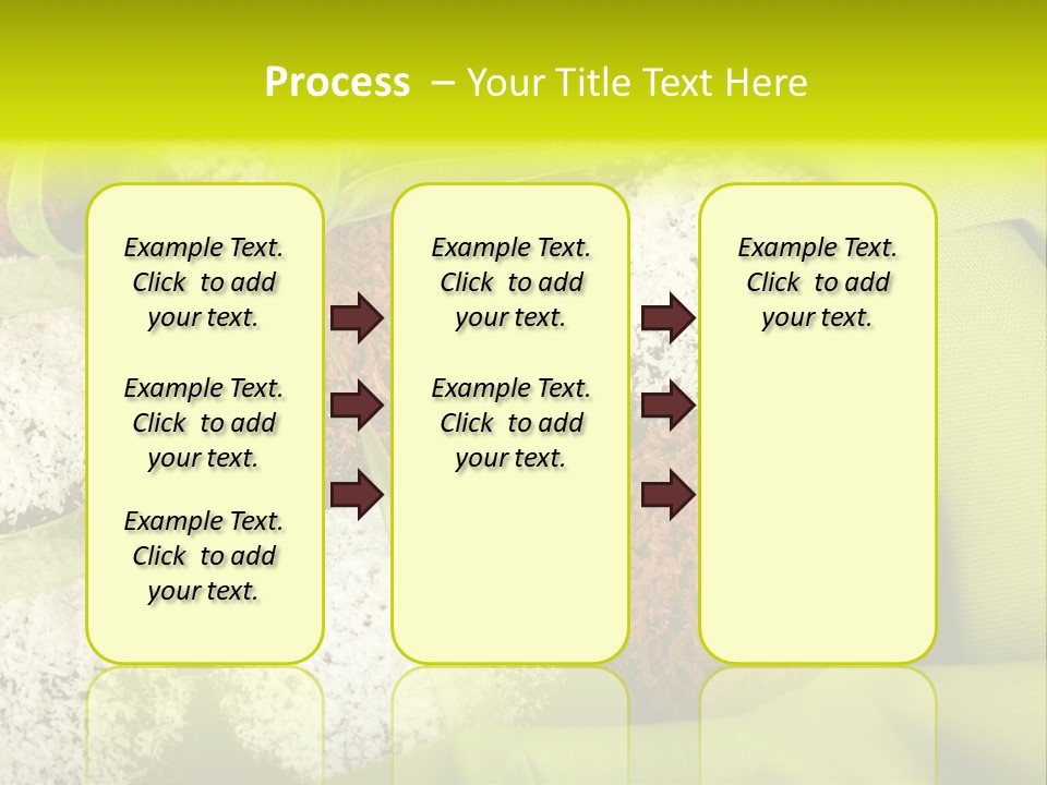 Confectionery Chip Stack PowerPoint Template