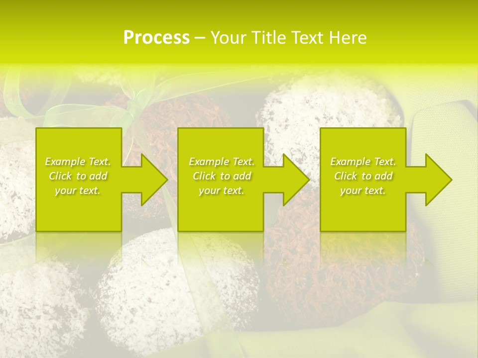 Confectionery Chip Stack PowerPoint Template