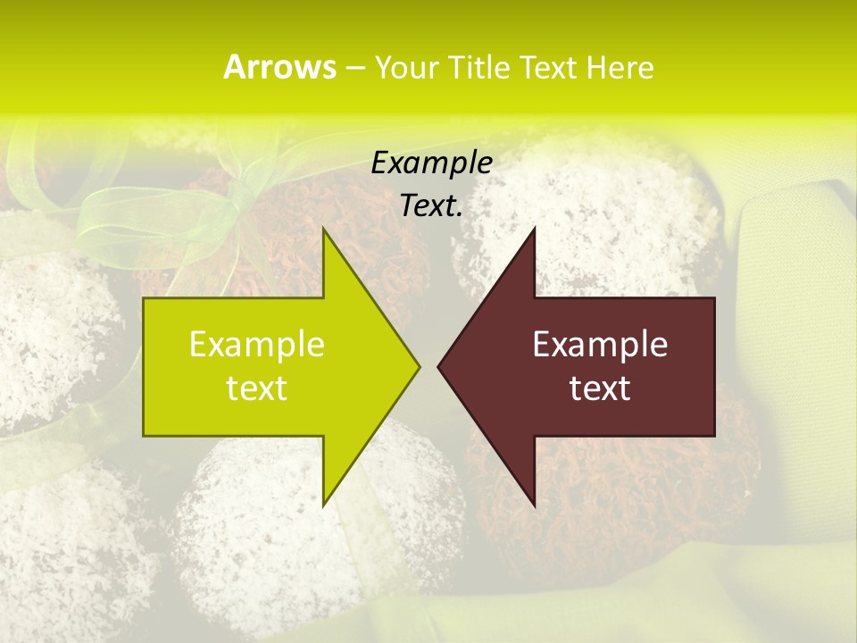 Confectionery Chip Stack PowerPoint Template