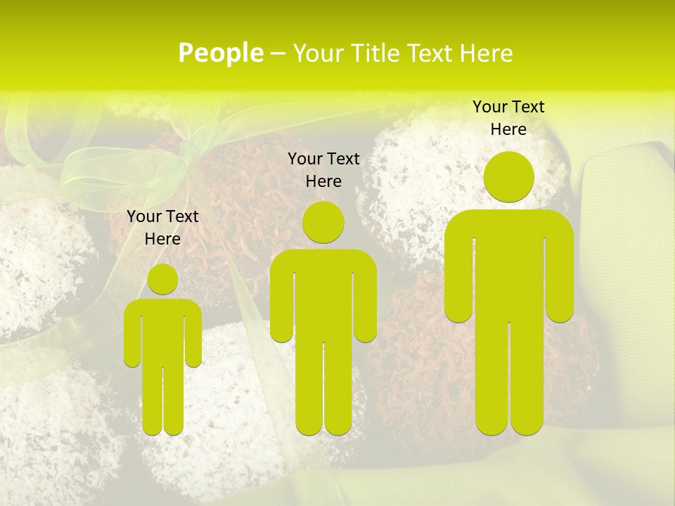 Confectionery Chip Stack PowerPoint Template