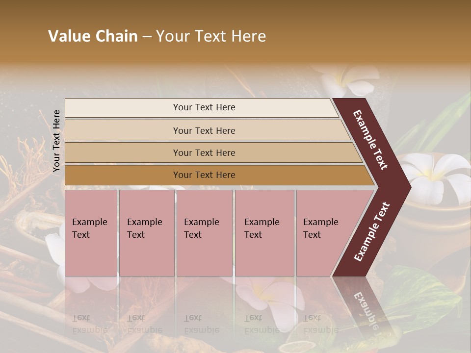 Spa Flowers PowerPoint Template