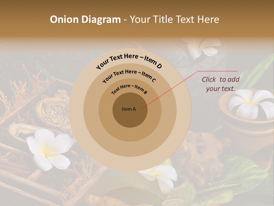 Spa Flowers PowerPoint Template