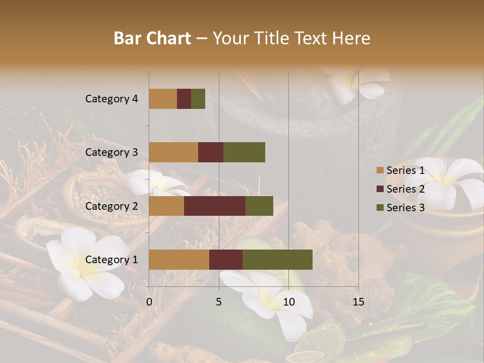 Spa Flowers PowerPoint Template