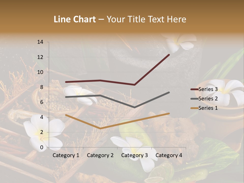 Spa Flowers PowerPoint Template