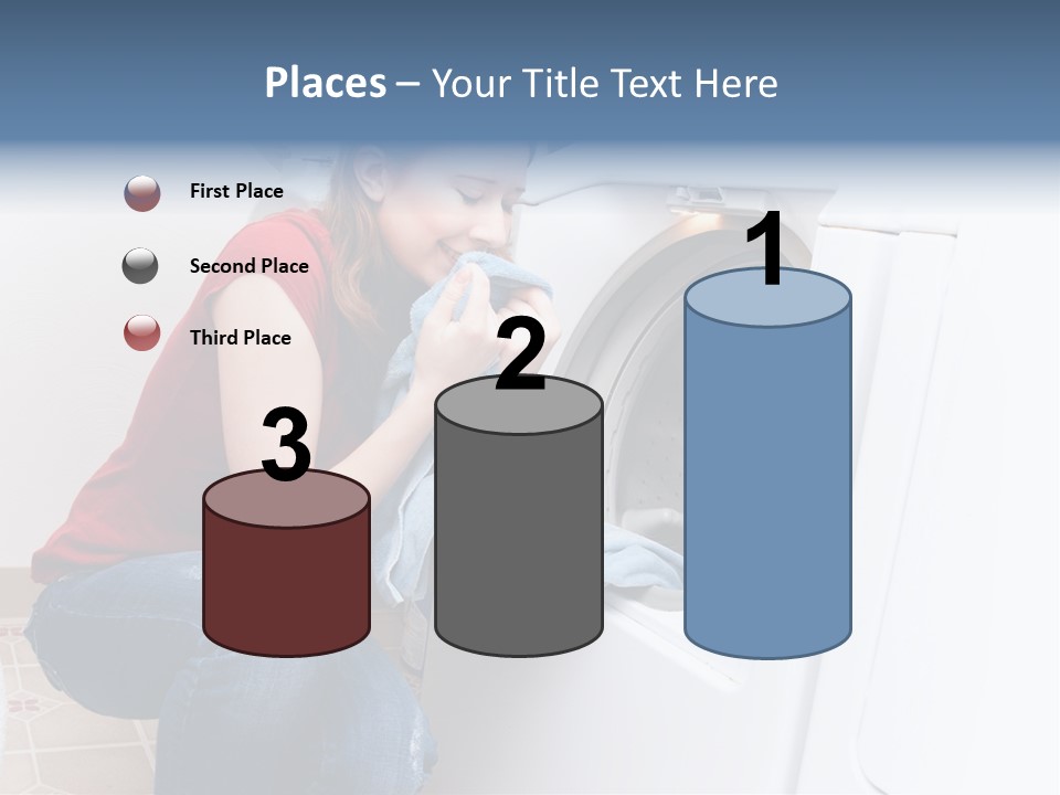 Smelling Laundry PowerPoint Template