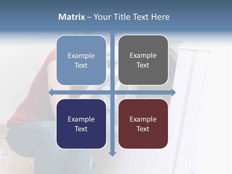 Smelling Laundry PowerPoint Template