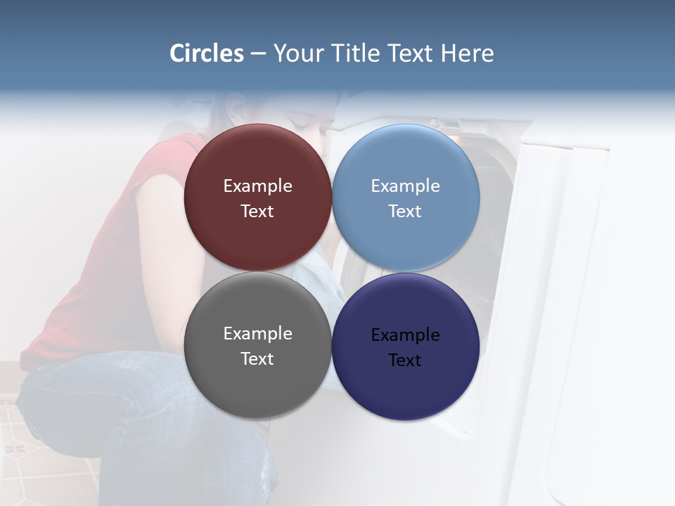 Smelling Laundry PowerPoint Template