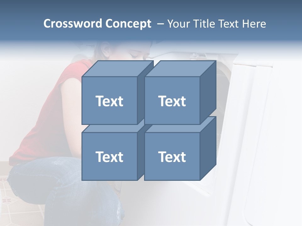 Smelling Laundry PowerPoint Template