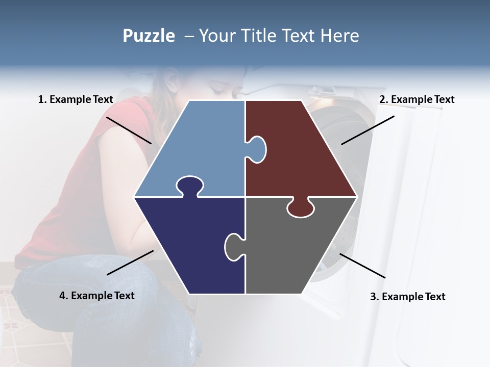 Smelling Laundry PowerPoint Template