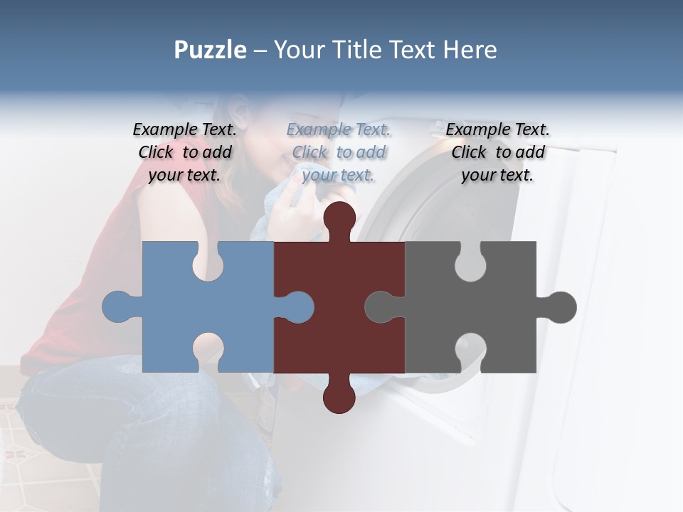 Smelling Laundry PowerPoint Template