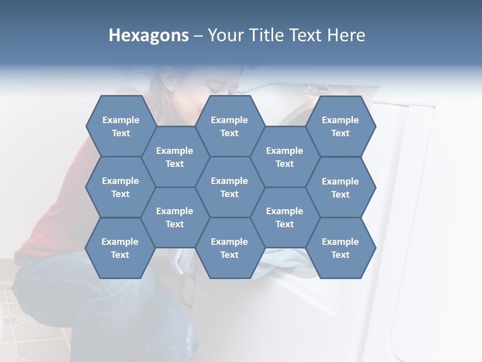 Smelling Laundry PowerPoint Template