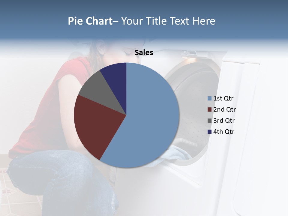 Smelling Laundry PowerPoint Template