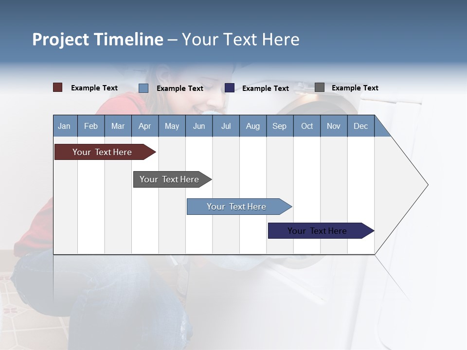 Smelling Laundry PowerPoint Template