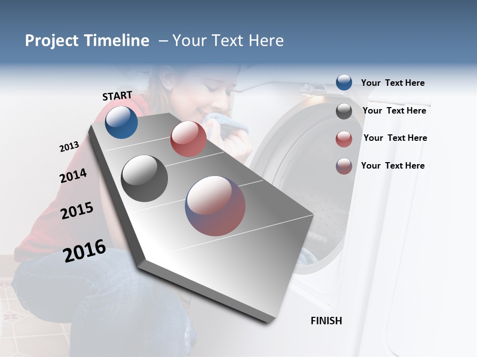 Smelling Laundry PowerPoint Template