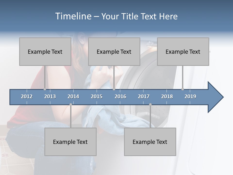 Smelling Laundry PowerPoint Template