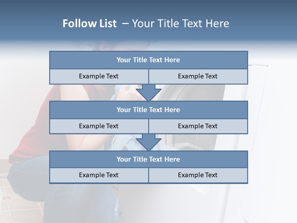 Smelling Laundry PowerPoint Template