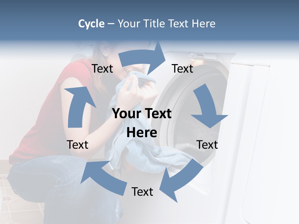 Smelling Laundry PowerPoint Template
