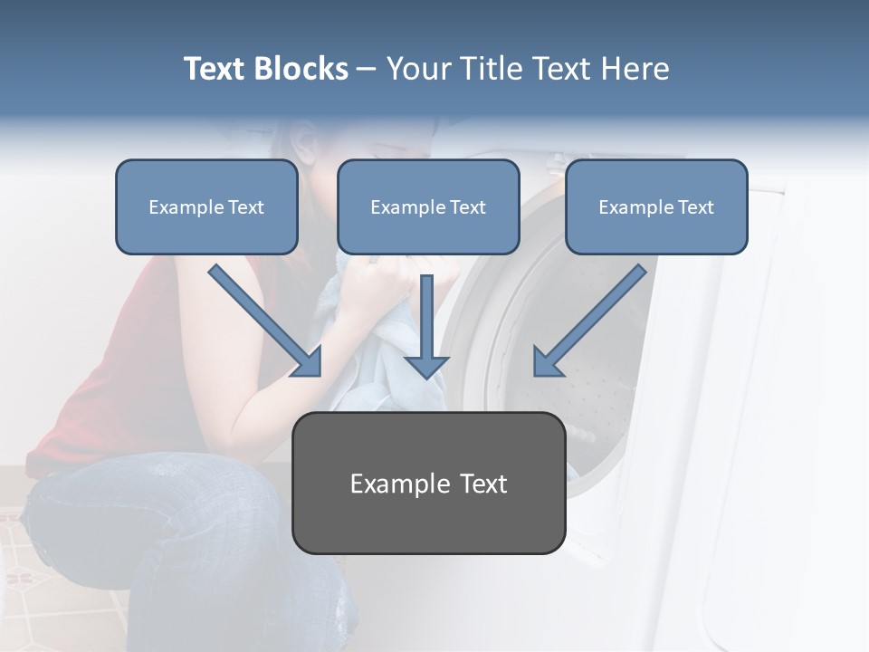 Smelling Laundry PowerPoint Template