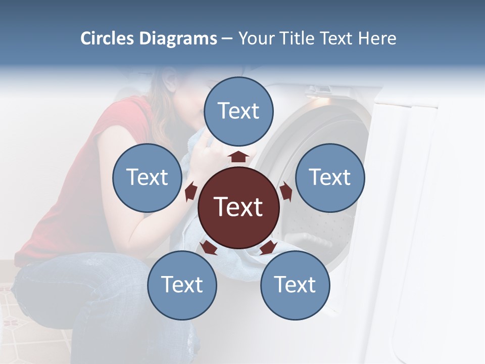 Smelling Laundry PowerPoint Template