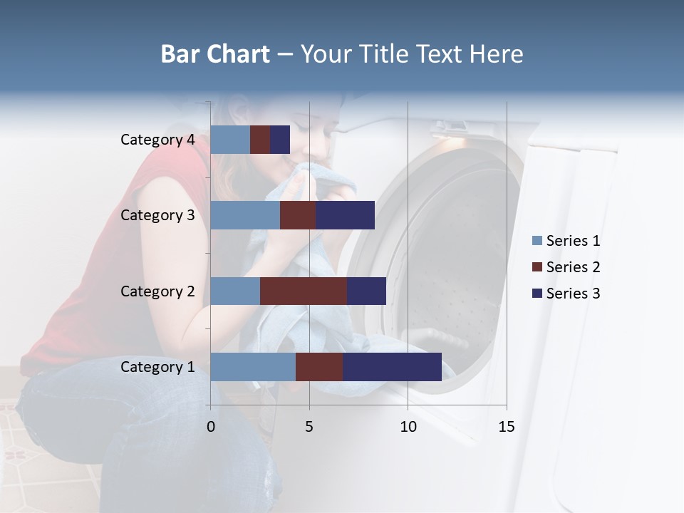 Smelling Laundry PowerPoint Template