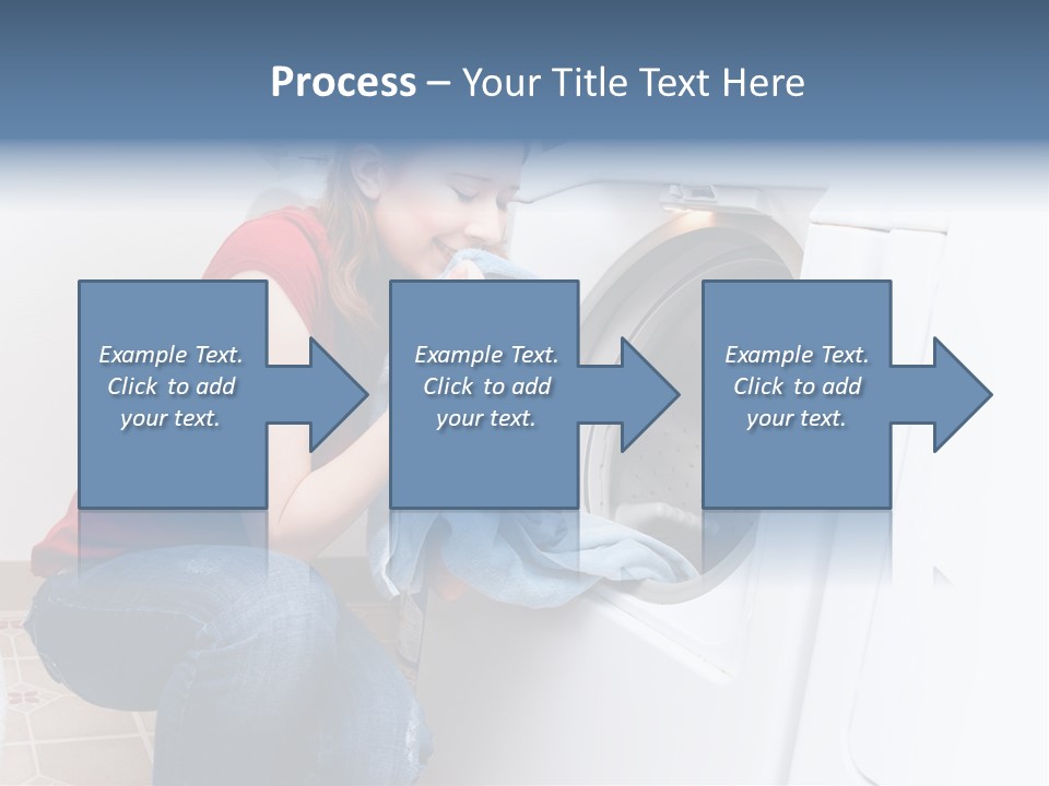 Smelling Laundry PowerPoint Template