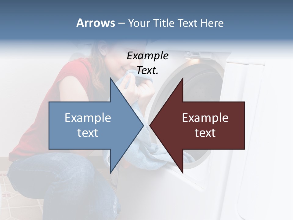 Smelling Laundry PowerPoint Template