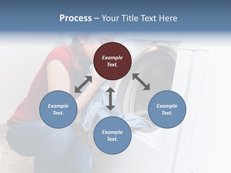 Smelling Laundry PowerPoint Template