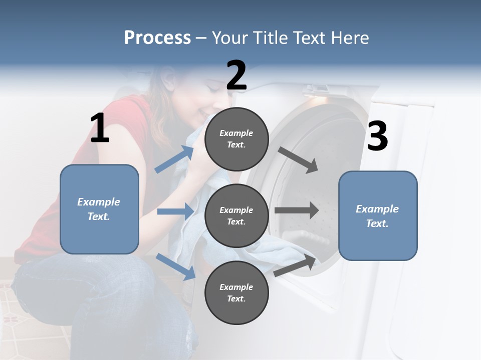 Smelling Laundry PowerPoint Template