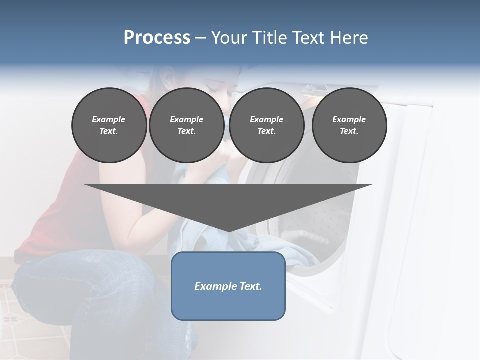 Smelling Laundry PowerPoint Template