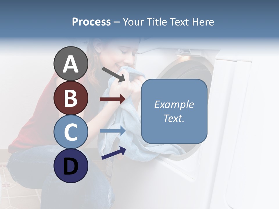 Smelling Laundry PowerPoint Template