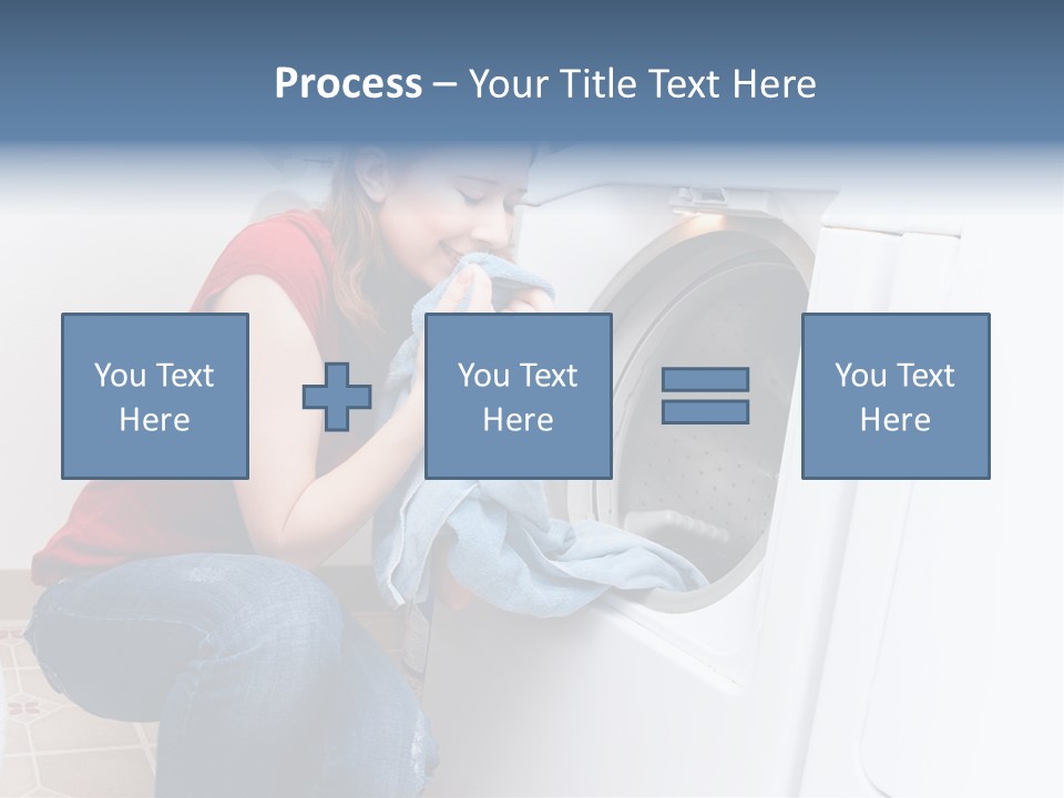 Smelling Laundry PowerPoint Template