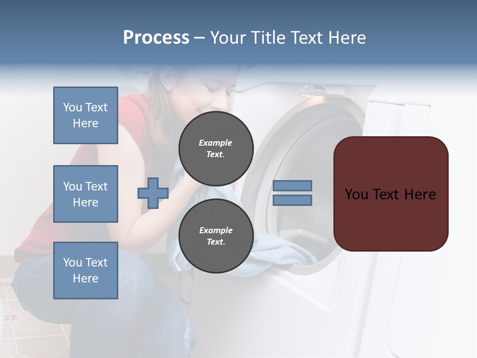 Smelling Laundry PowerPoint Template