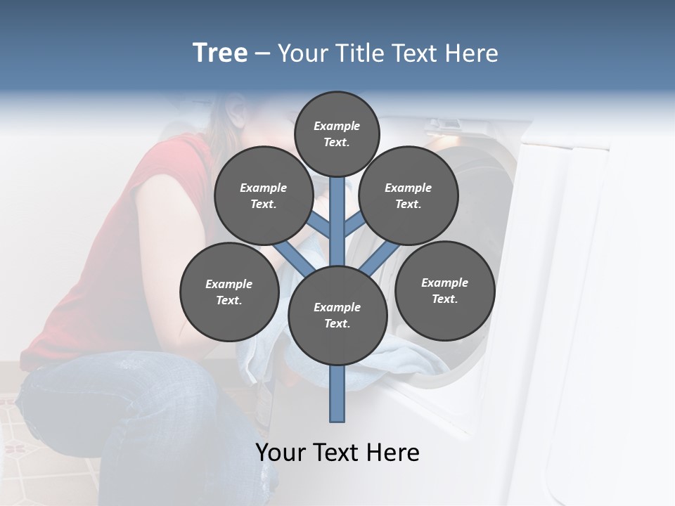 Smelling Laundry PowerPoint Template