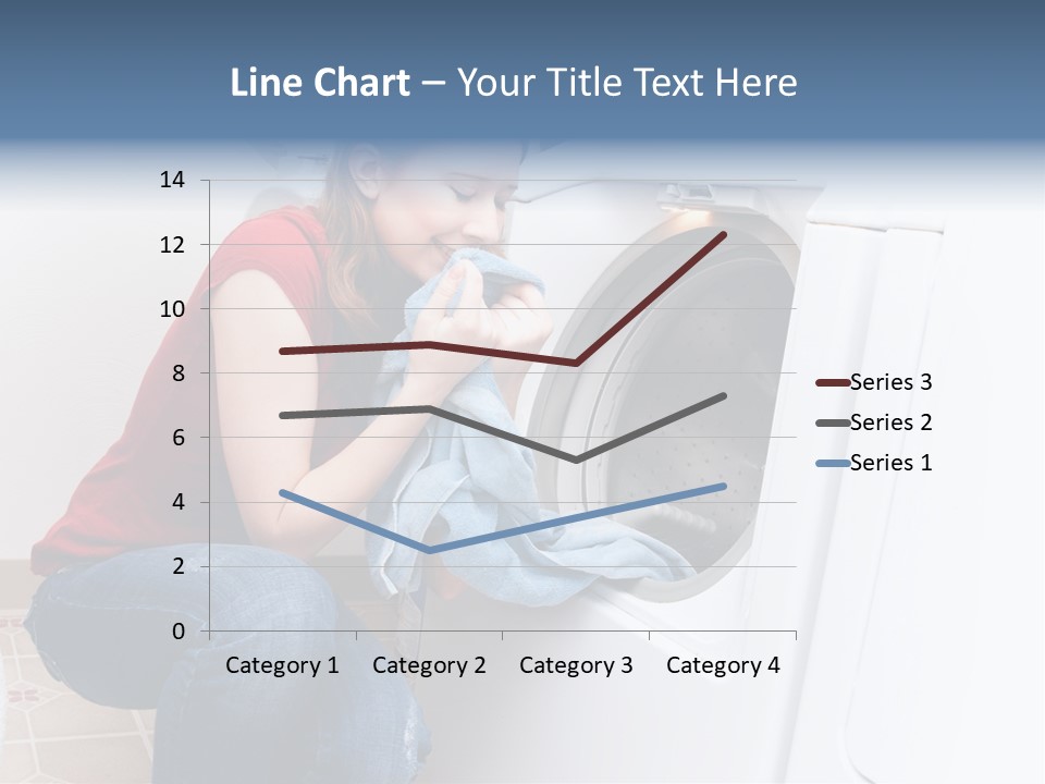 Smelling Laundry PowerPoint Template
