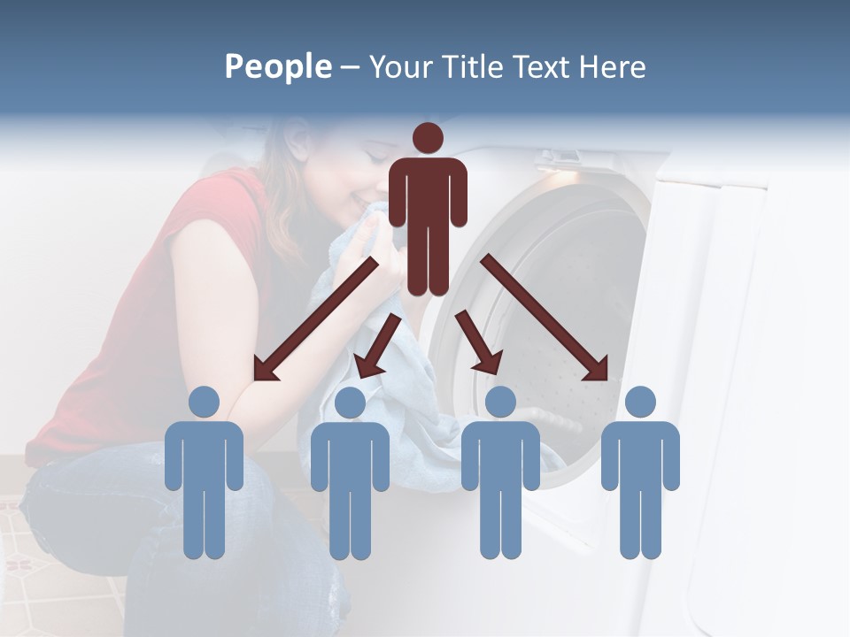 Smelling Laundry PowerPoint Template